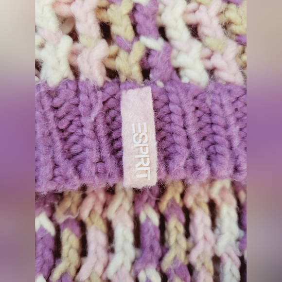 ESPRIT Vintage Knitted Touque & Scaft Set - Picture 3 of 5